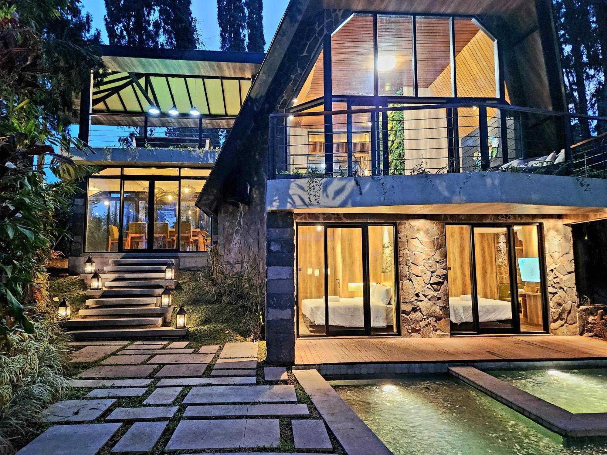 Villa 4-Br Klub Bunga No 4 Batu Malang Экстерьер фото